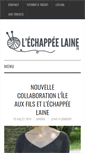 Mobile Screenshot of blog.echappee-laine.fr